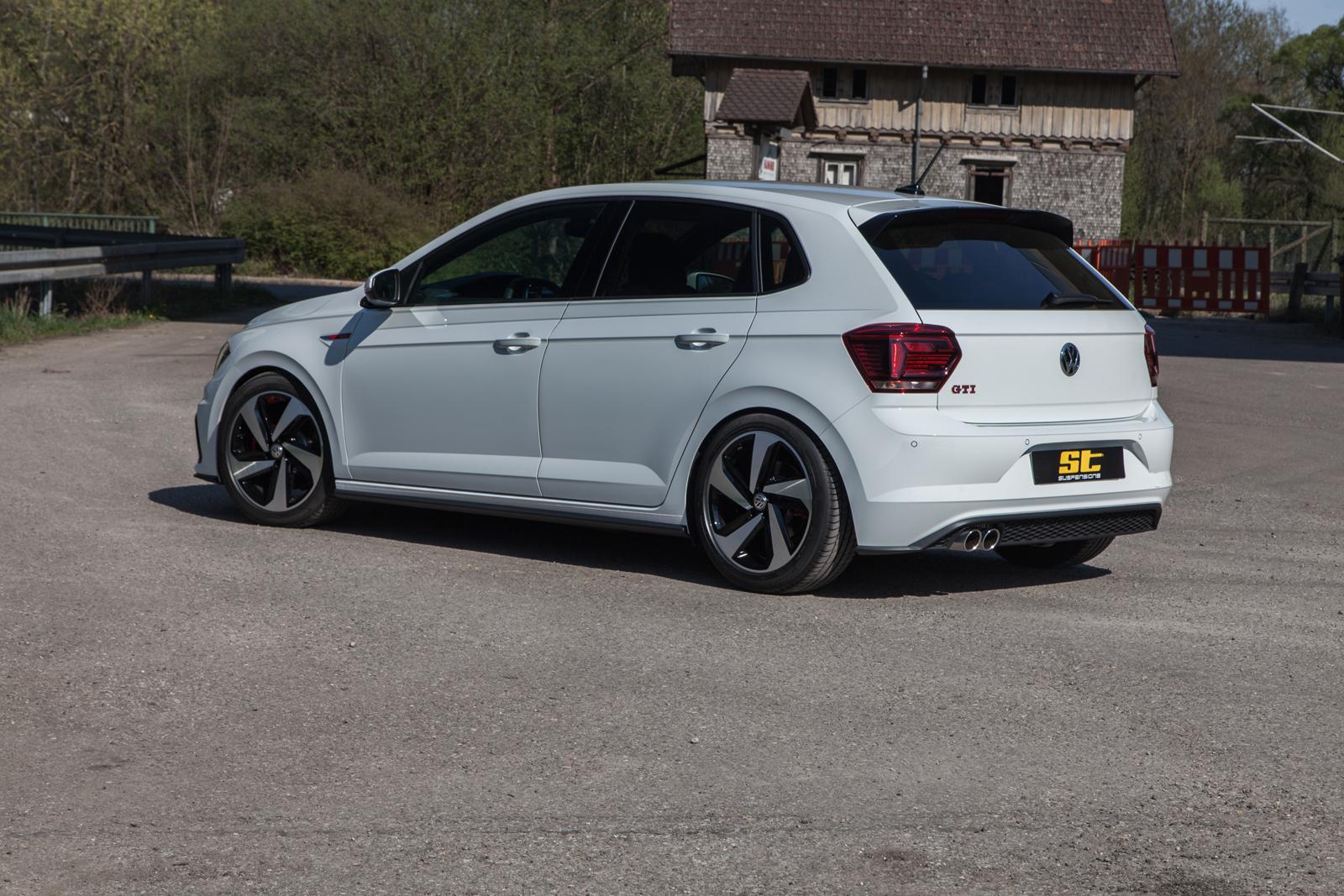 Coilover suspension ST X steel galvanized | fits A1 (GB), Polo (AW) GTI | with fixed identification | 132800BW | ST Suspensions