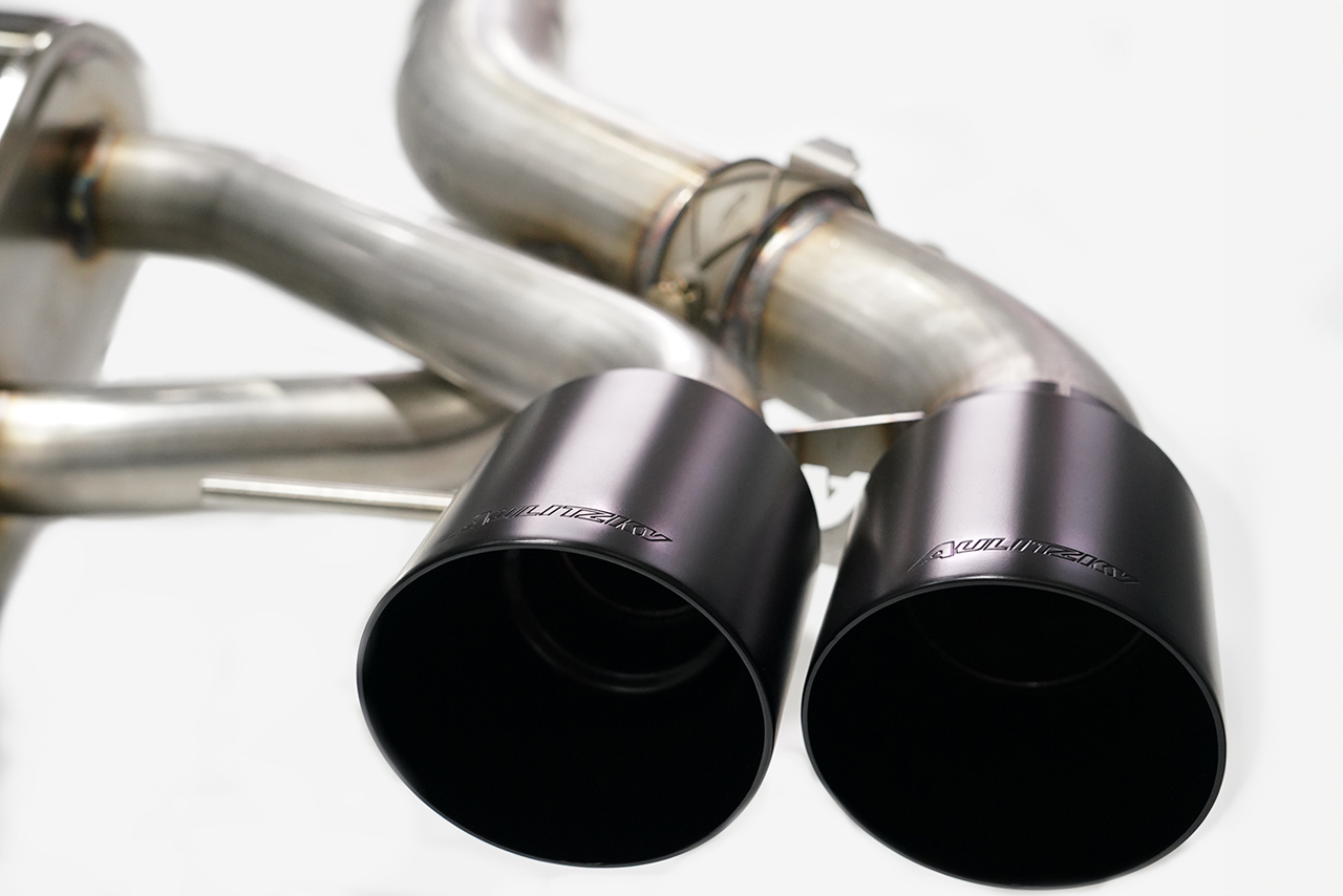 Aulitzky Exhaust | ECE exhaust system ex cat/OPF with flap control | fits BMW M5 incl. Competition/CS (F90) S63