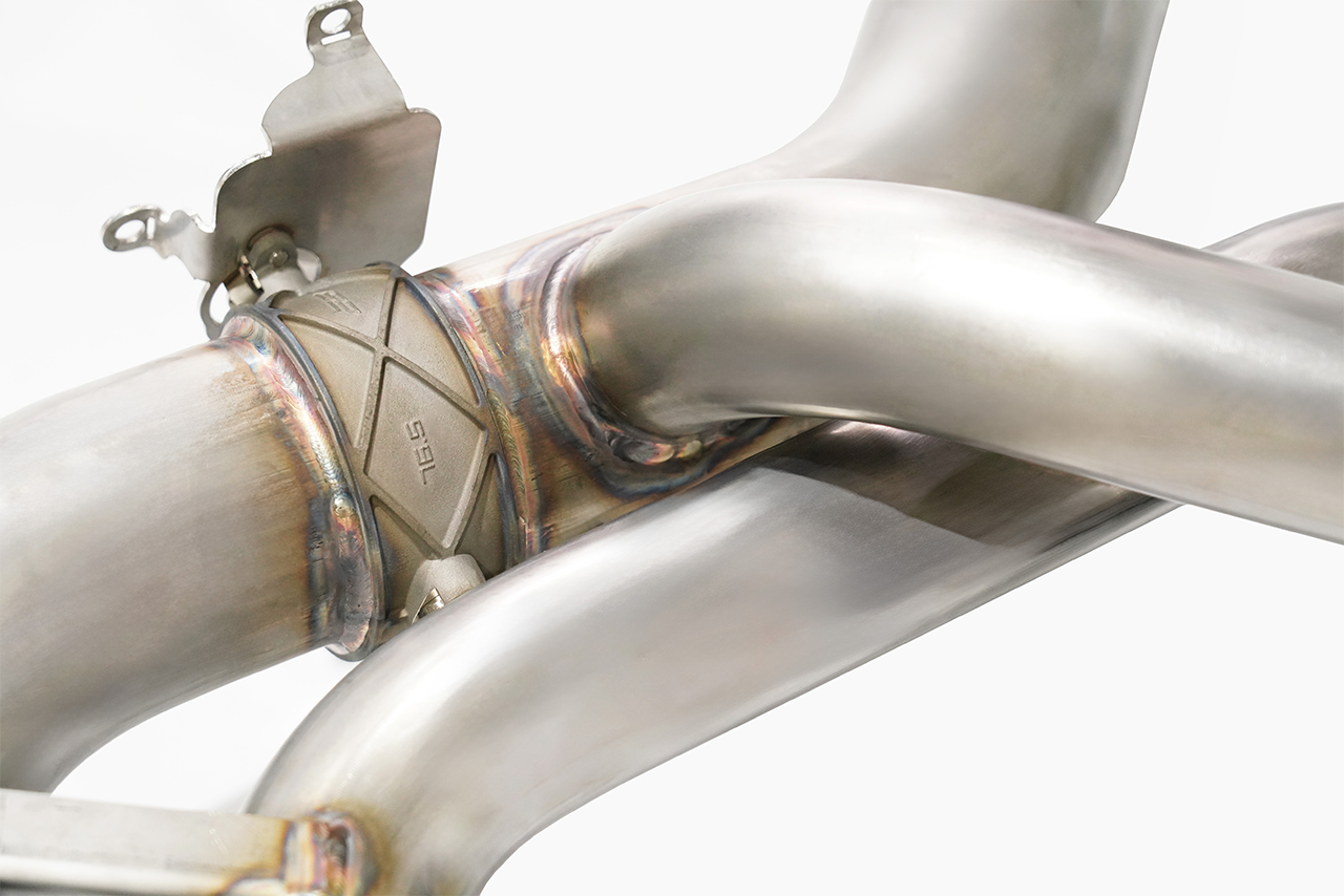 Aulitzky Exhaust | ECE exhaust system ex cat/OPF with flap control | fits BMW M5 incl. Competition/CS (F90) S63