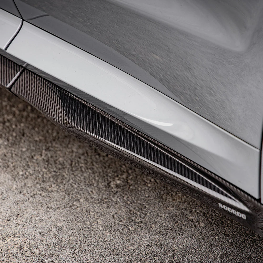 Side skirts SOOQOO Carbon | fits BMW X3M/X4M incl. Competition (F97/F98) LCI S58 | Aulitzky Tuning