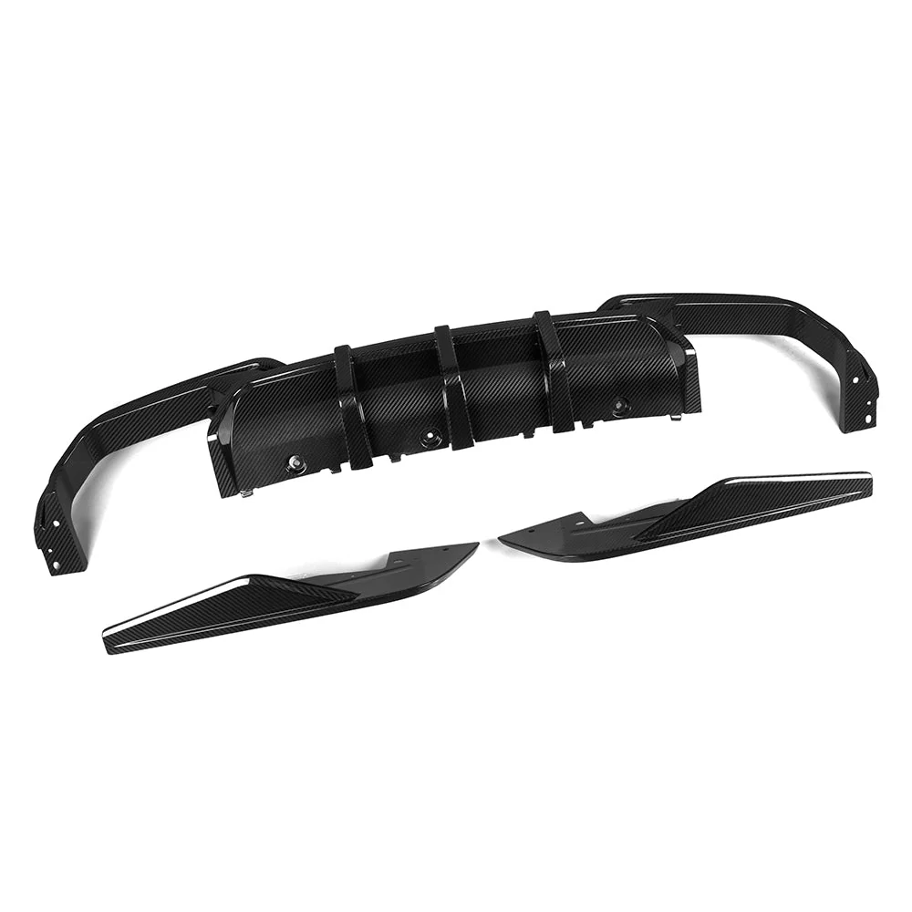 Rear diffuser SOOQOO Carbon | fits BMW M8 incl. Competition (F91/F92) S63 | Aulitzky Tuning
