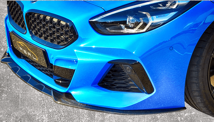 Front spoiler blade carbon | fits BMW Z4 (G29) M-Package | incl. certificate | Pearl-Carbon