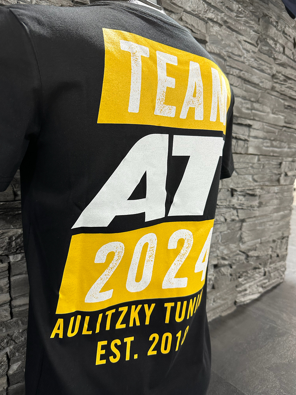 T-Shirt Team Aulitzky Tuning 2024 | black yellow | *LIMITED EDITION*