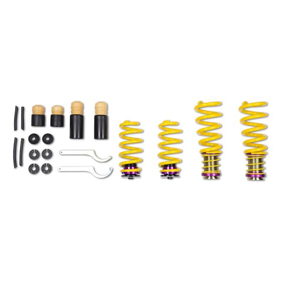 KW coilover springs | height-adjustable spring kit | fits Audi RS4 quattro B7 sedan | 25310051