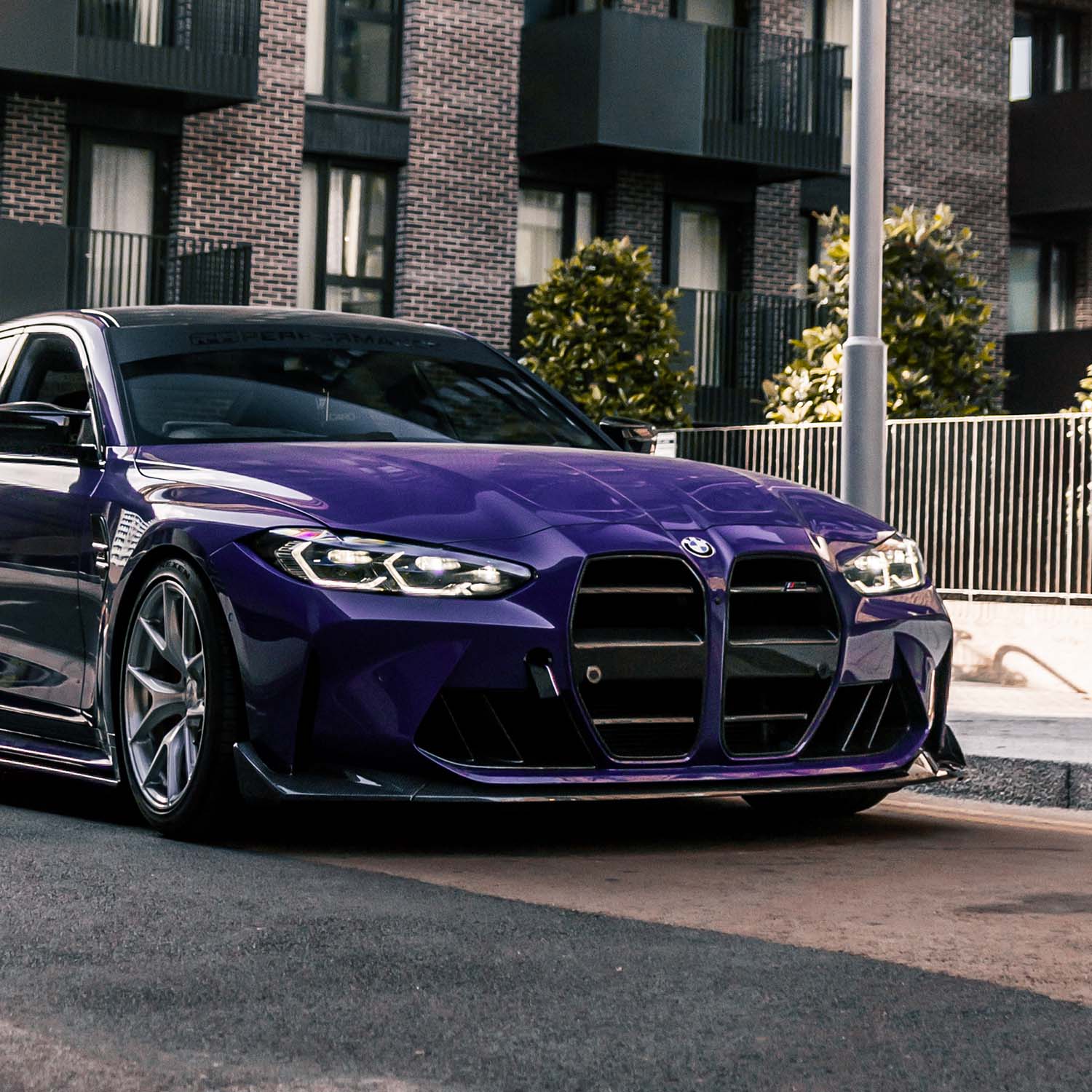 Front spoiler Carbon | fits BMW M3/M4 incl. Competition (G80/G81/G82/G83) | Aulitzky Tuning