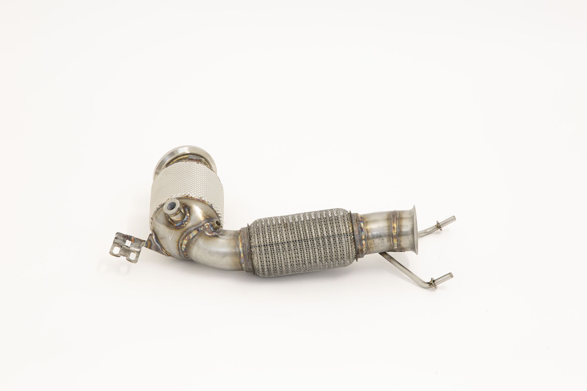 Aulitzky Exhaust | ECE downpipe 2,76” (70mm) with sports catalyst | fits Mini Cooper S/JCW/GP (F54/F55/F56/F57/F60)