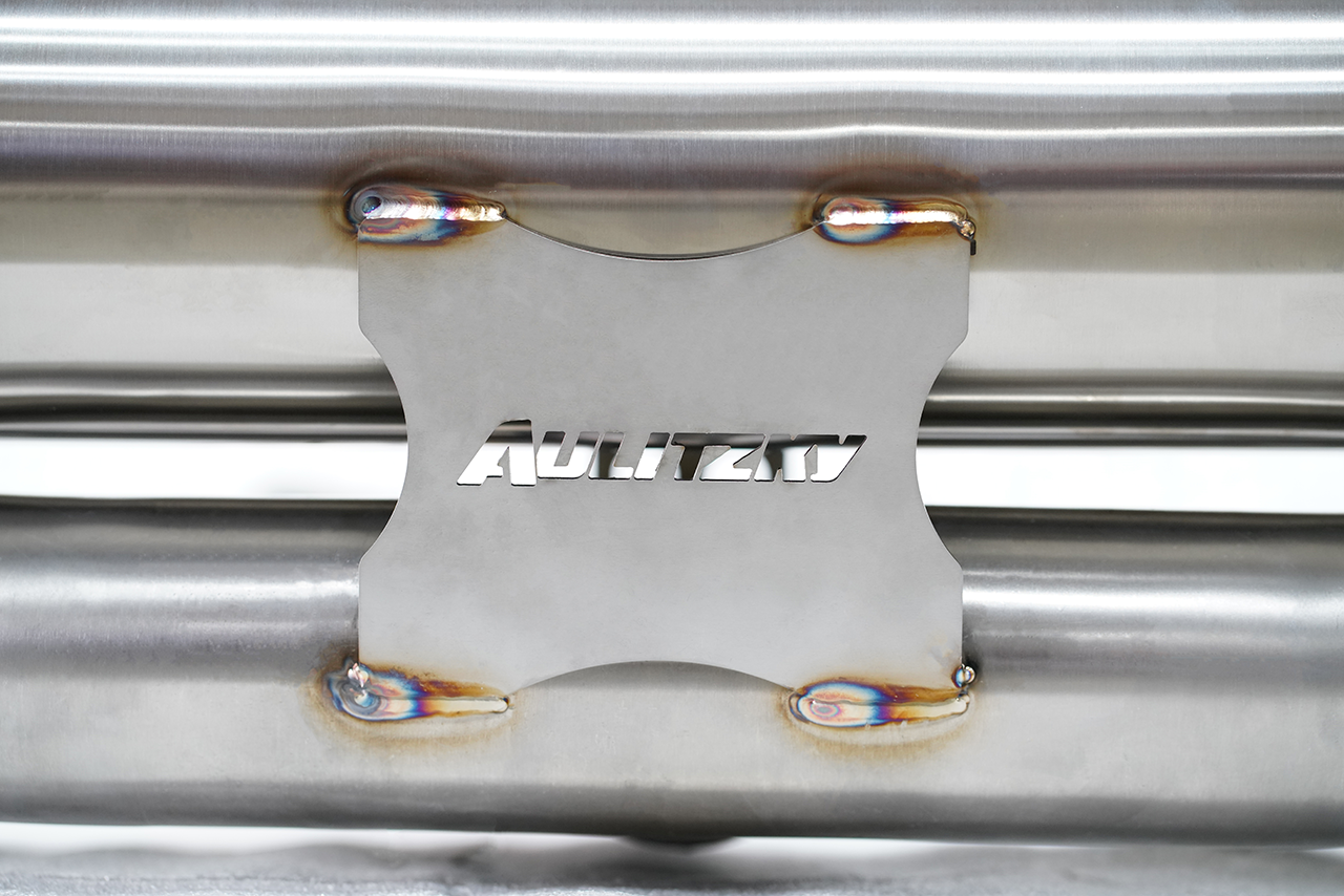 Aulitzky Exhaust | ECE flap exhaust system 3” (76mm) from OPF | fits Toyota Yaris 1.6 GR (P21) 261hp