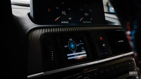 Data display 2.8” MFD28 Gen.2 | fits BMW 1 Series/2 Series/3 Series/4 Series, M2/M3/M4 (F-Series) | CANchecked