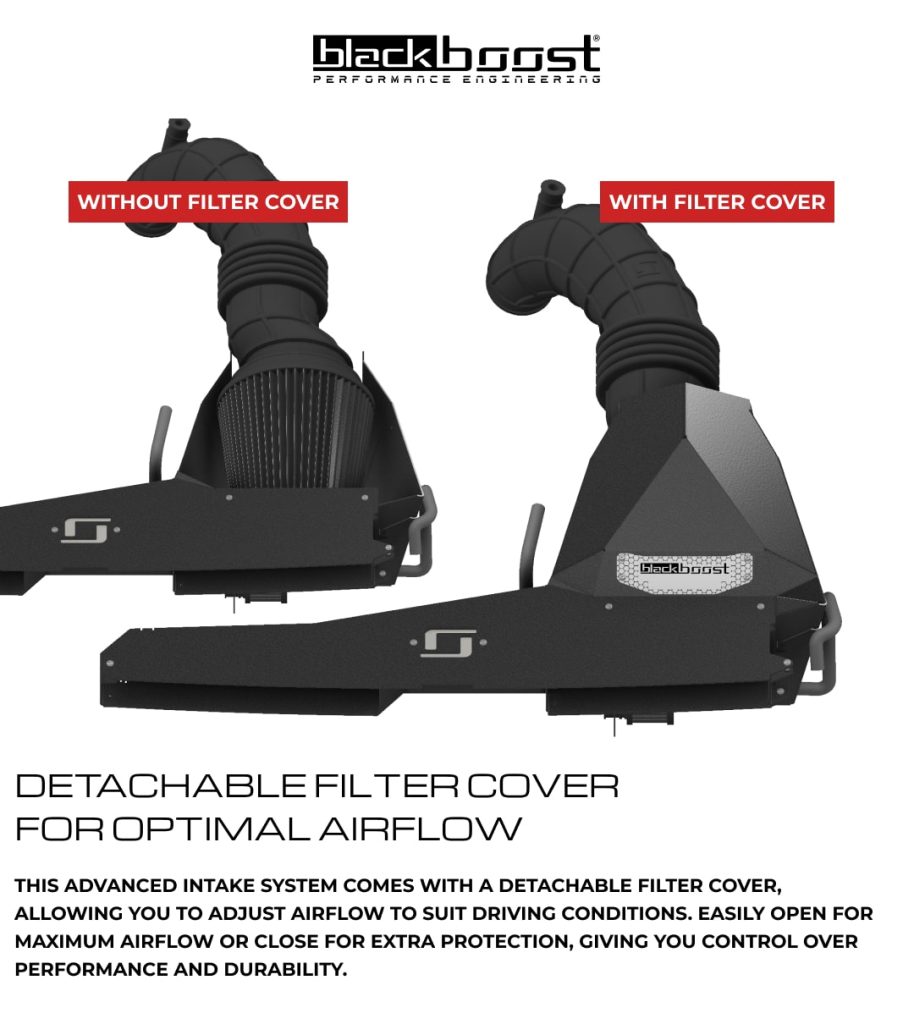 Cold Air Intake System | fits VAG 2.0 TSI | Blackboost