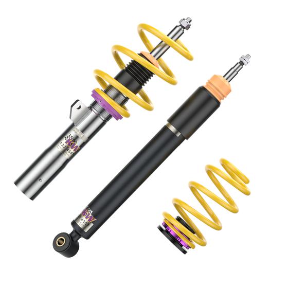KW V2 coilover suspension comfort | fits Mini FWD incl. JCW (F56) | 180200AG | 180200AH