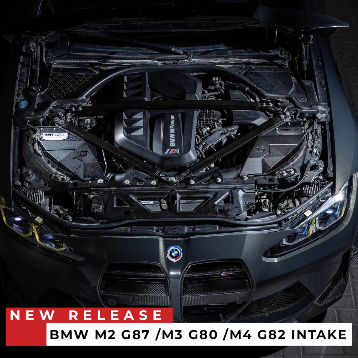 Cold Air Intake System | passend für BMW M4 (G82) S58 3.0L I6 Twin-Turbo | Blackboost