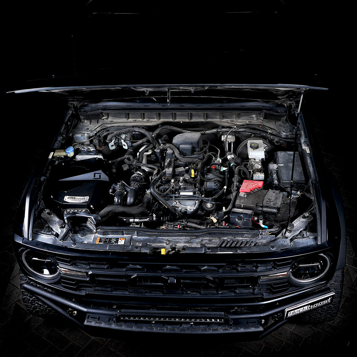 Cold Air Intake System | passend für Ford Bronco (U725) 2.3L EcoBoost I4 Turbo | Blackboost