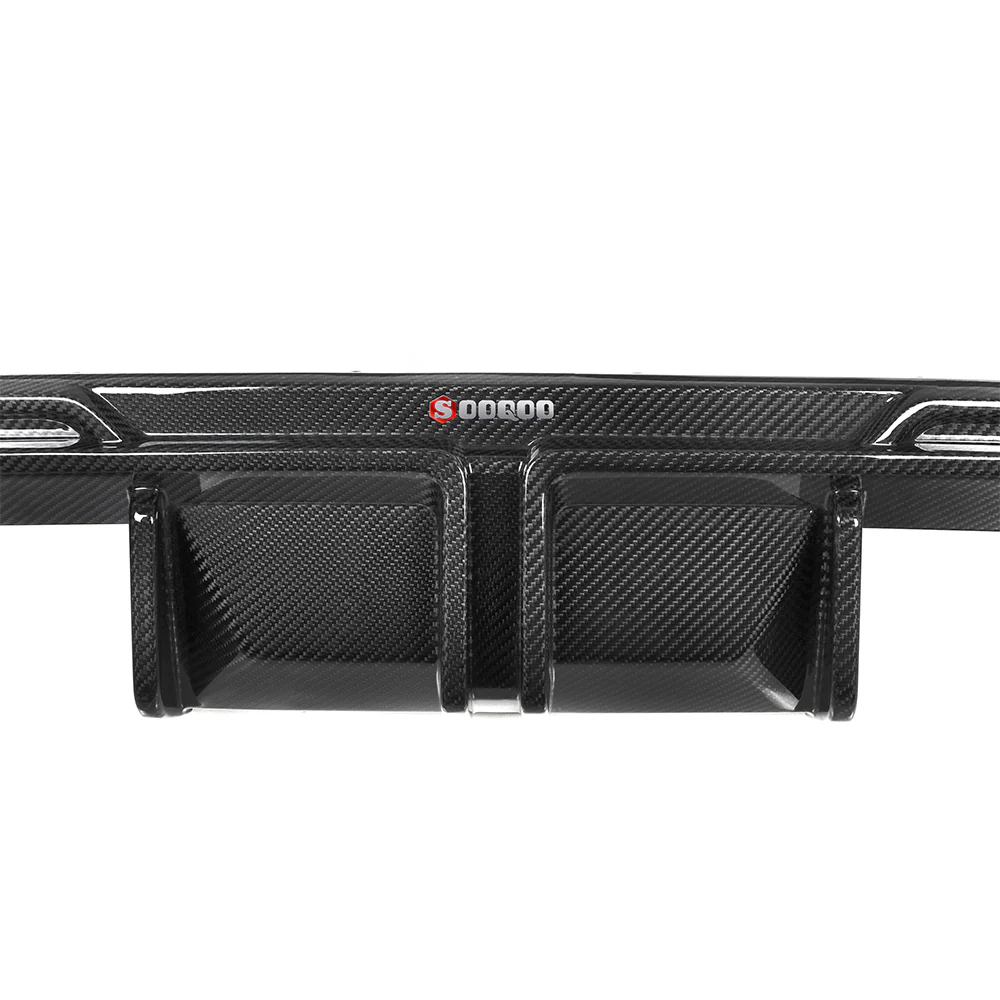 Rear diffuser SOOQOO Carbon | fits BMW M3/M4 incl. Competition (G80/G81/G82/G83) | Aulitzky Tuning