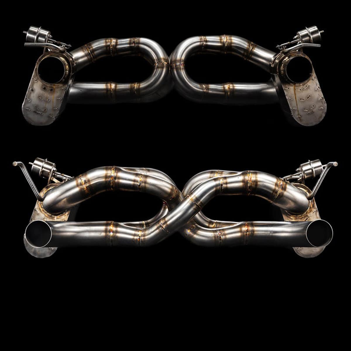 Exhaust System | passend für Ferrari 488 Spider (Type F142M) F154 CB 3.9L Twin-Turbo | Blackboost