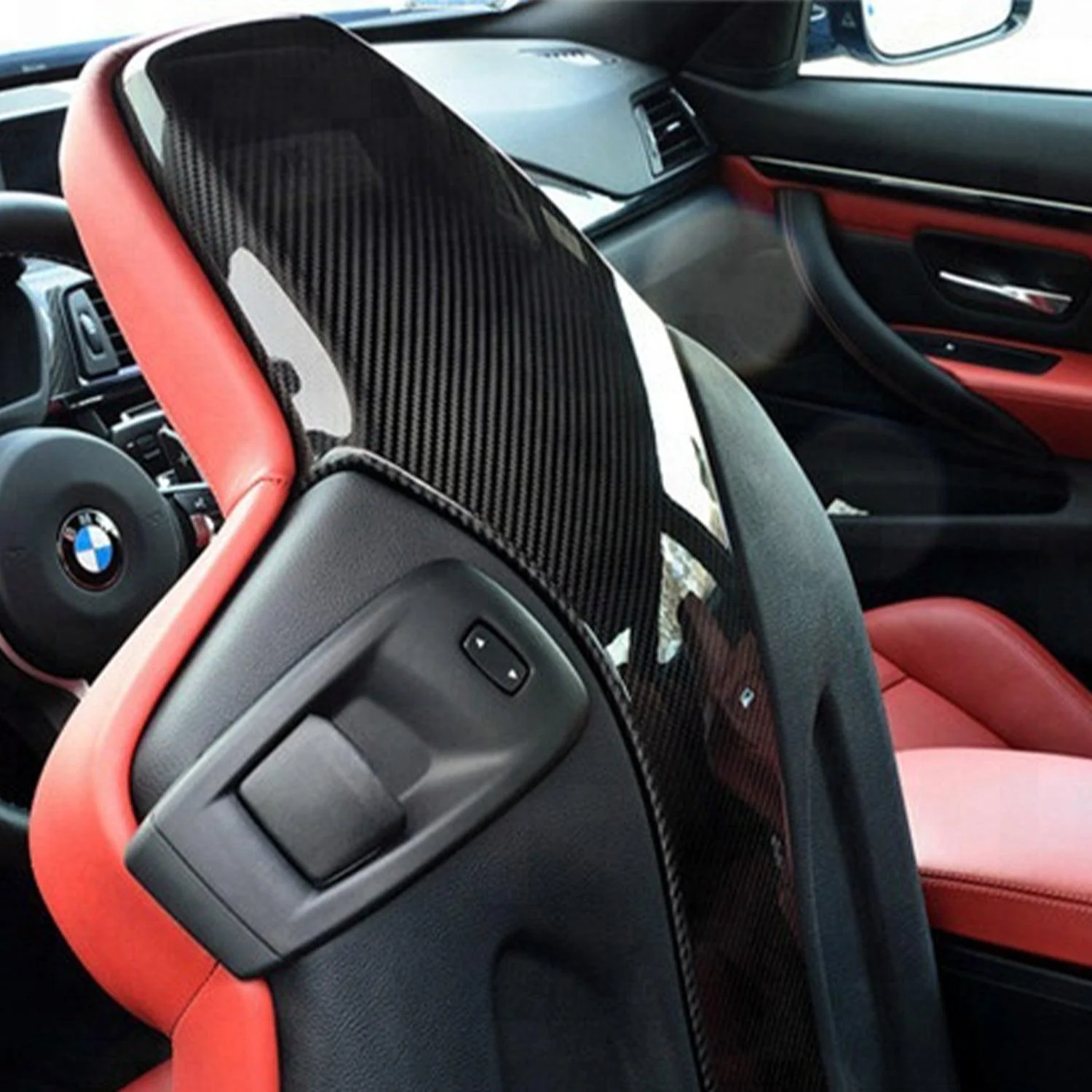 Seat cover Carbon | fits BMW M2/M3/M4 (F87/F80/F81/F82/F83) N55/S55 | Aulitzky Tuning