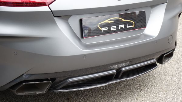 Rear apron center Carbon | fits BMW Z4 (G29) M-Package | incl. certificate | Pearl-Carbon