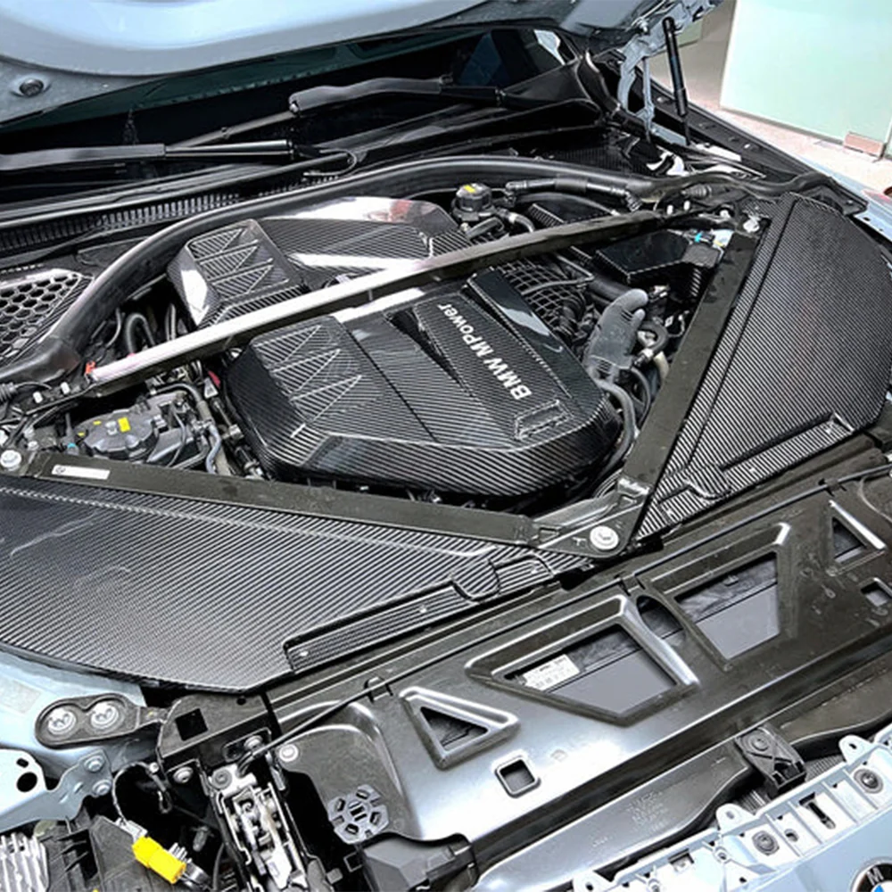 Intake covers engine compartment Carbon | fits BMW M2/M3/M4 incl. Competition (G80/G81/G82/G83/G87) | Aulitzky Tuning