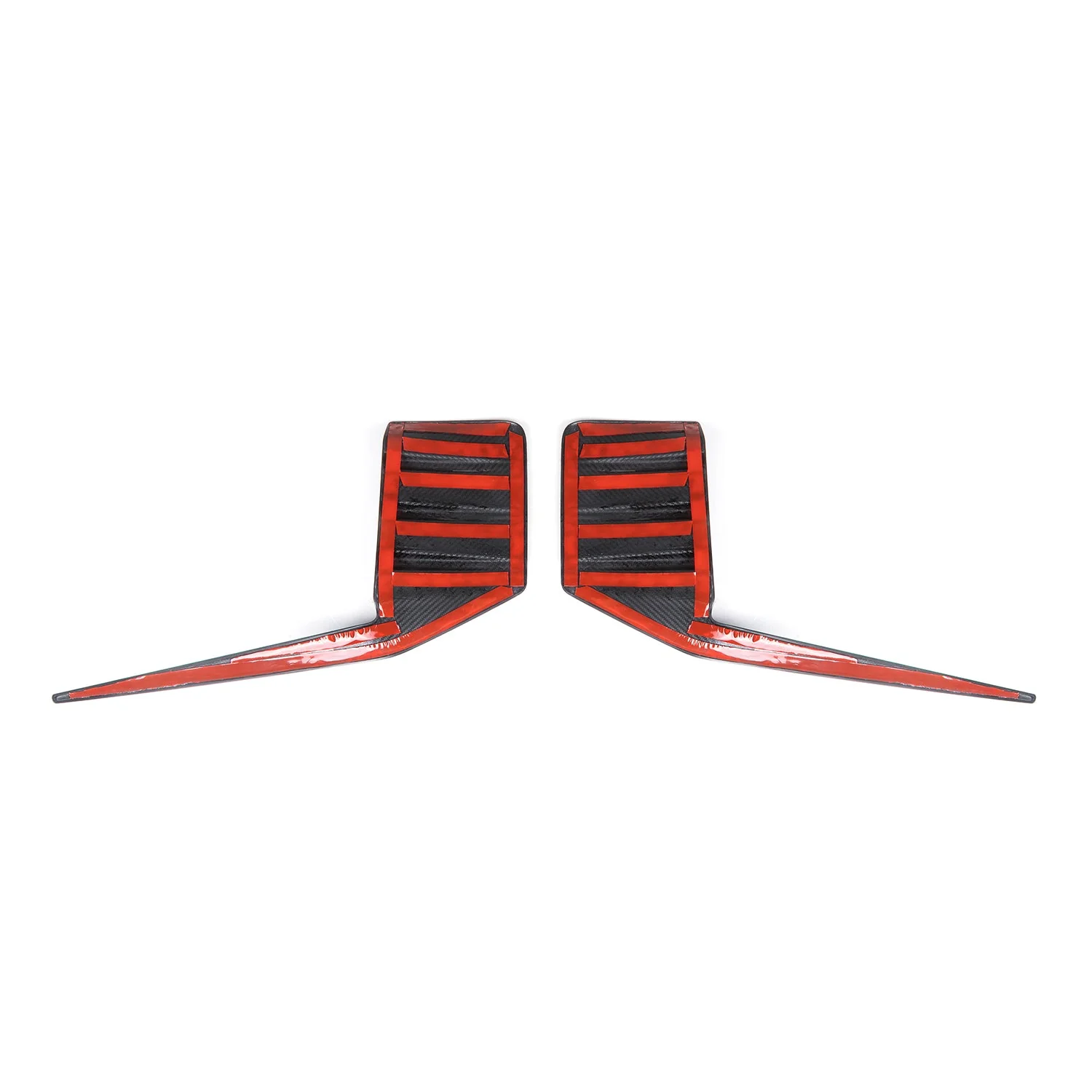 Rear bumper inserts Carbon | fits BMW M2 (G87) S58 | Aulitzky Tuning