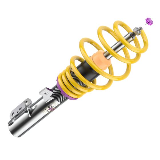 KW V3 coilover suspension inox | fits Ford Fiesta Mk7 (JA8) 1.6 ST180 ST200 | 10230061