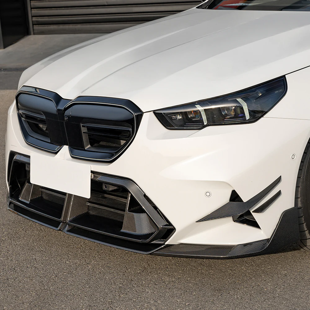 Front spoiler SOOQOO Carbon | fits BMW M5 (G90/G99) S68 | Aulitzky Tuning