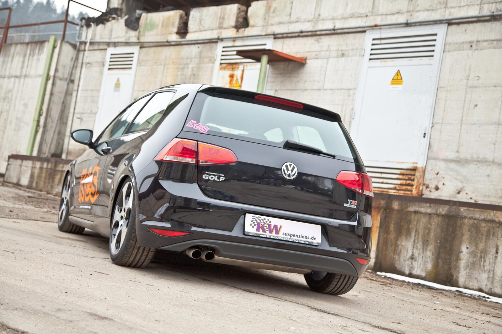 KW DDC ECU coilover suspension inox | fits VW Golf 7 incl. GTI/CS/TCR/GTD | 39080030