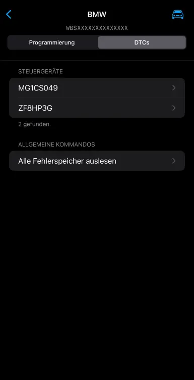 The Aulitzky App "do it yourself" | fits BMW M5/M8 X5M/X6M (G-Series) S63, M550i/750i X5/X6/X7 M50i (G-Series) N63