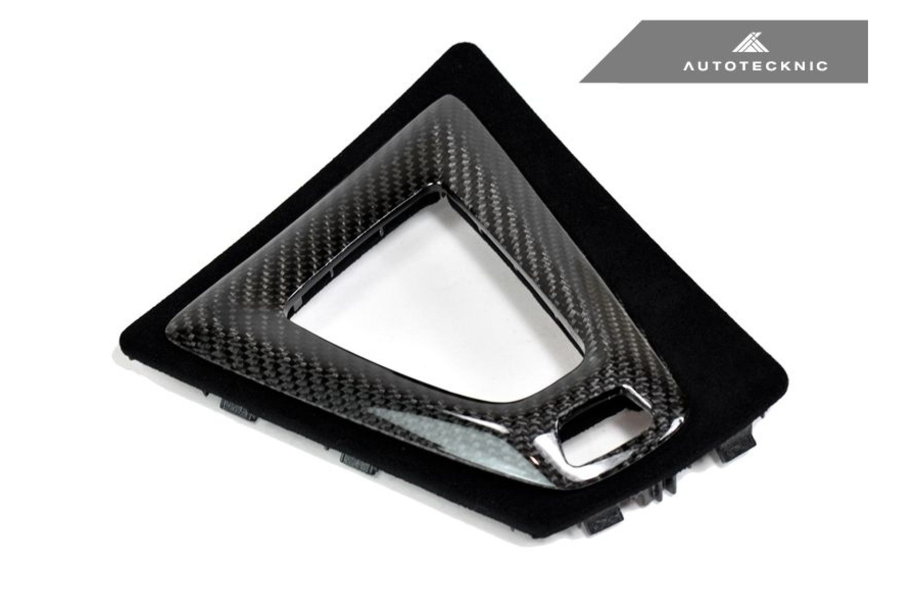 Shift surround Carbon with Alcantara | fits BMW M3/M4 incl. Competition/CS/GTS (F80/F82/F83) S55 | AutoTecknic