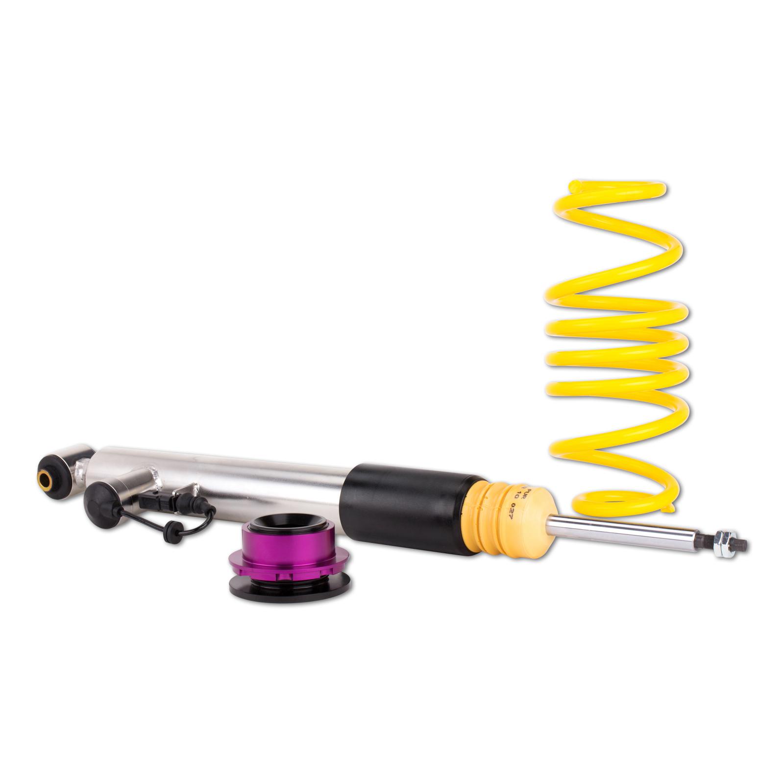 KW DDC ECU coilover suspension inox | fits VW Golf 7 incl. GTI/CS/TCR/GTD | 39080030