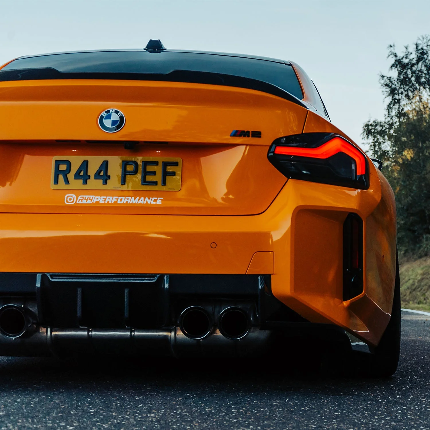 Rear diffusor Edition 1 Carbon | fits BMW M2 (G87) S58 | Aulitzky Tuning