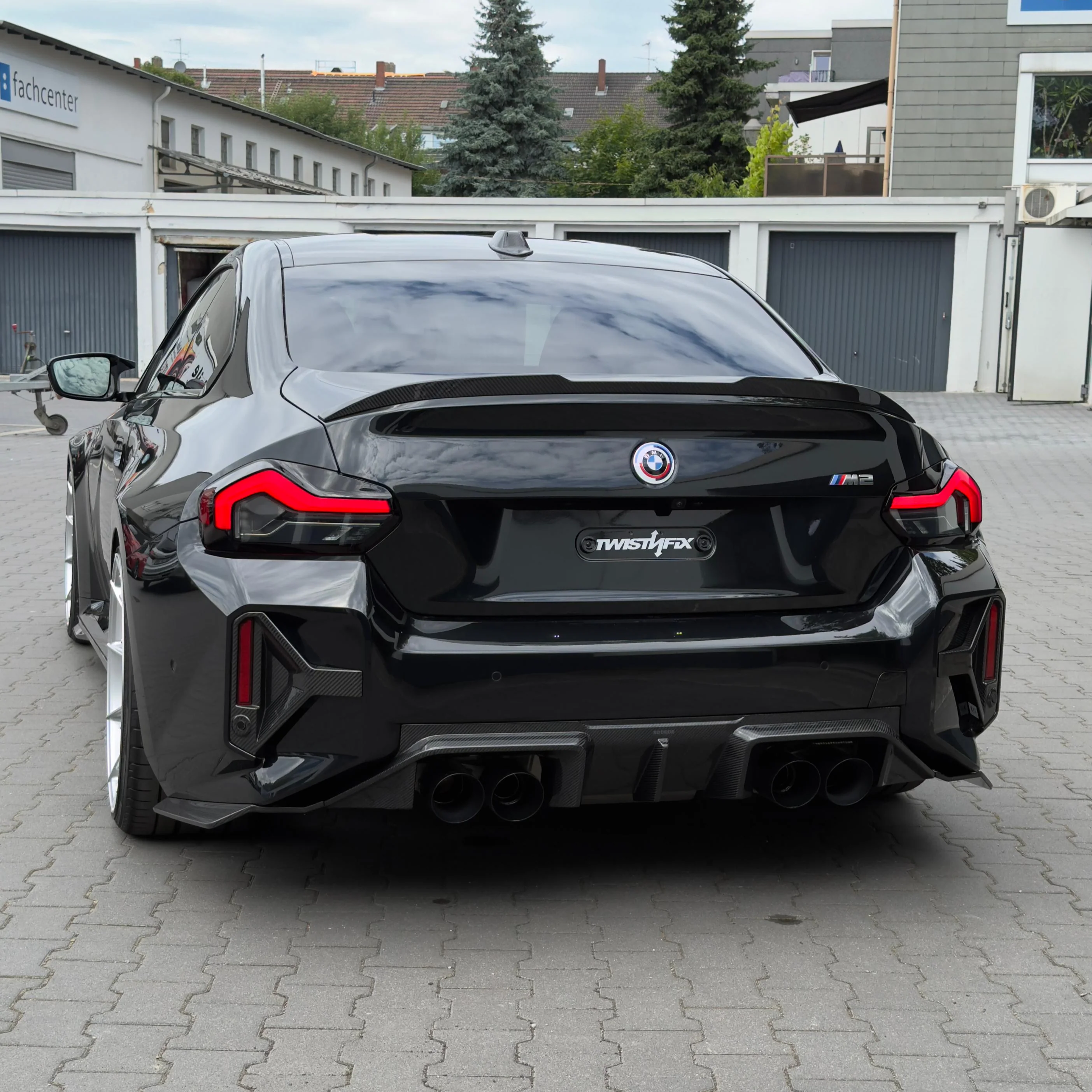 Rear diffusor SOOQOO EVO Carbon | fits BMW M2 (G87) S58 | Aulitzky Tuning