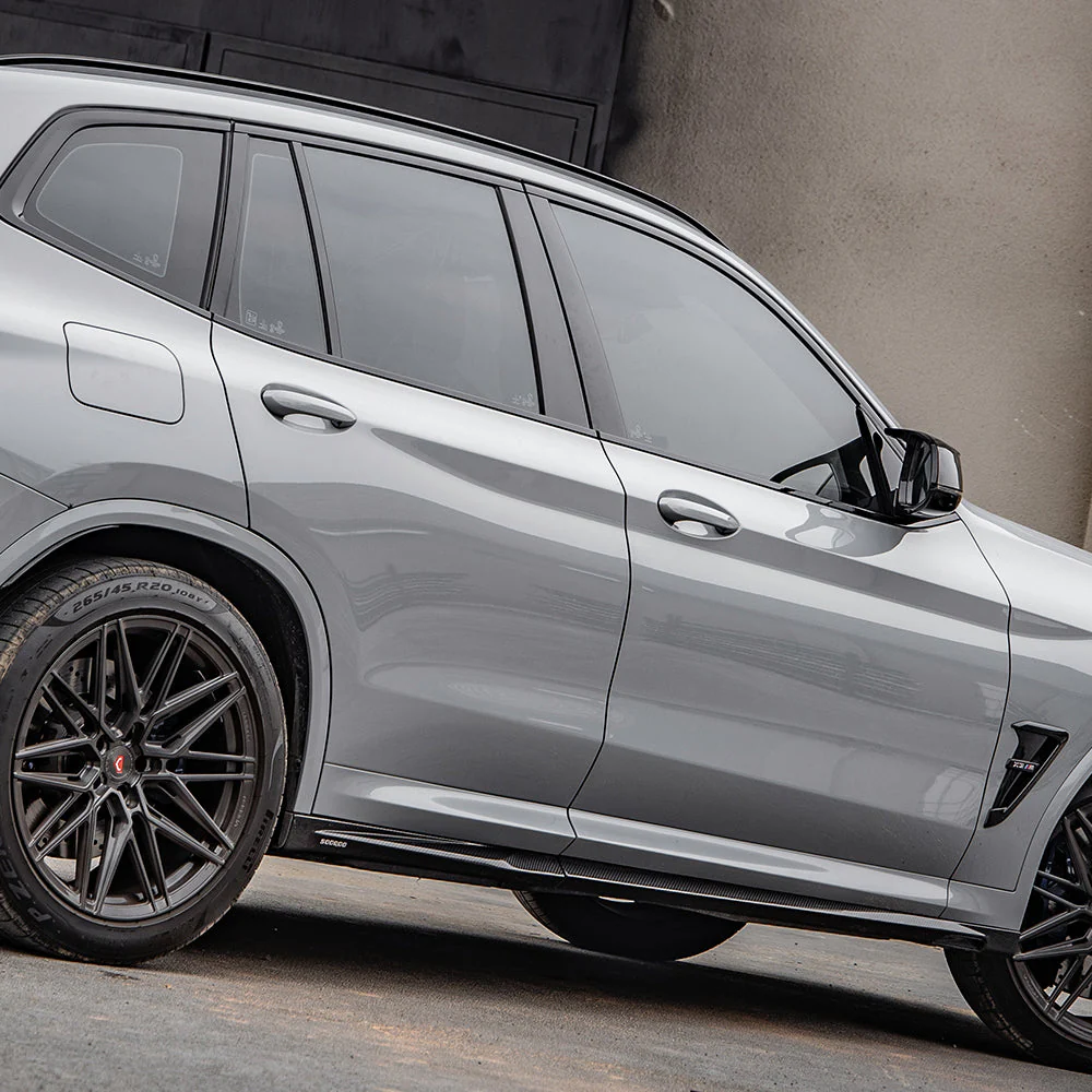 Side skirts SOOQOO Carbon | fits BMW X3M/X4M incl. Competition (F97/F98) LCI S58 | Aulitzky Tuning
