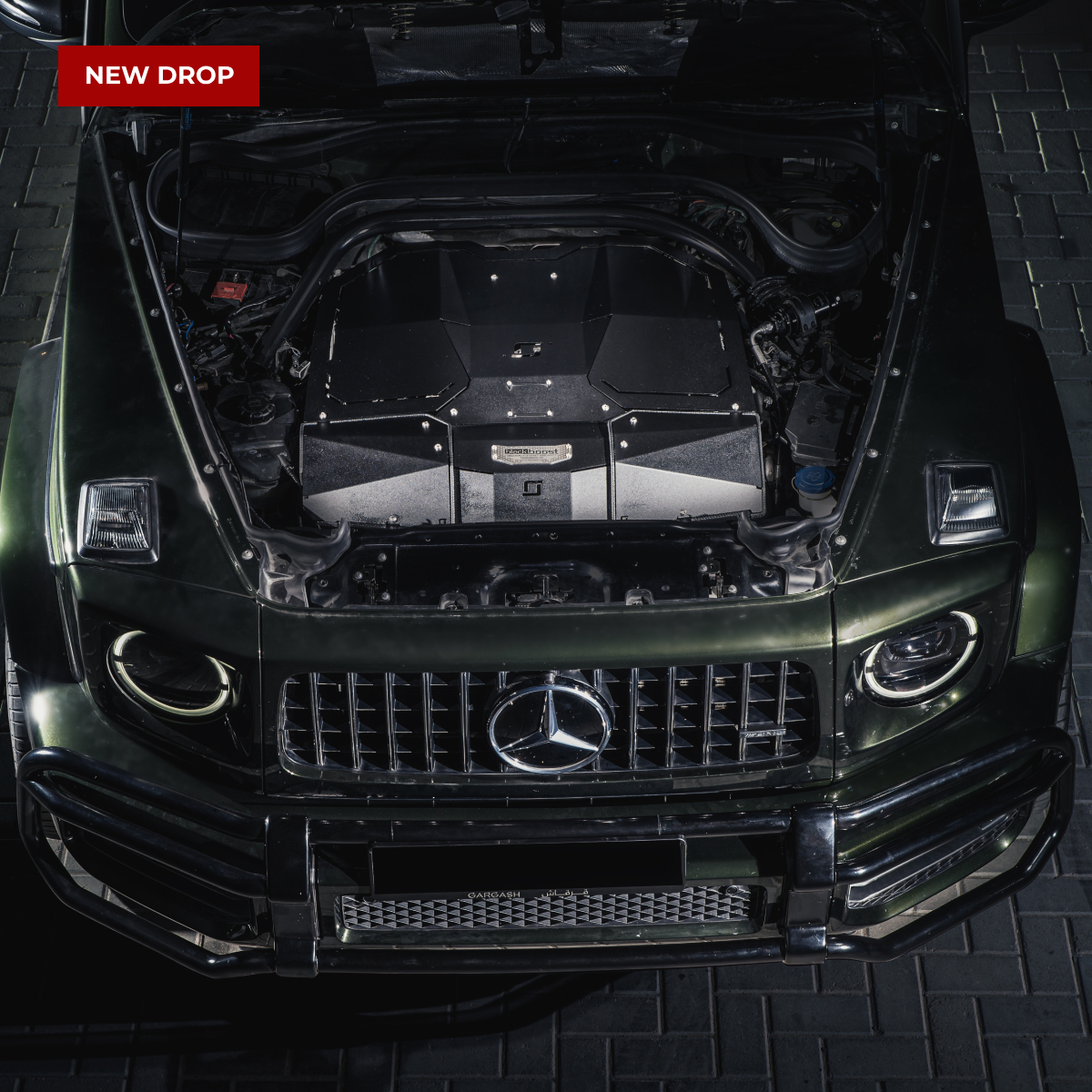 Cold Air Intake System | fits Mercedes-Benz AMG G63 (W463A) | Blackboost