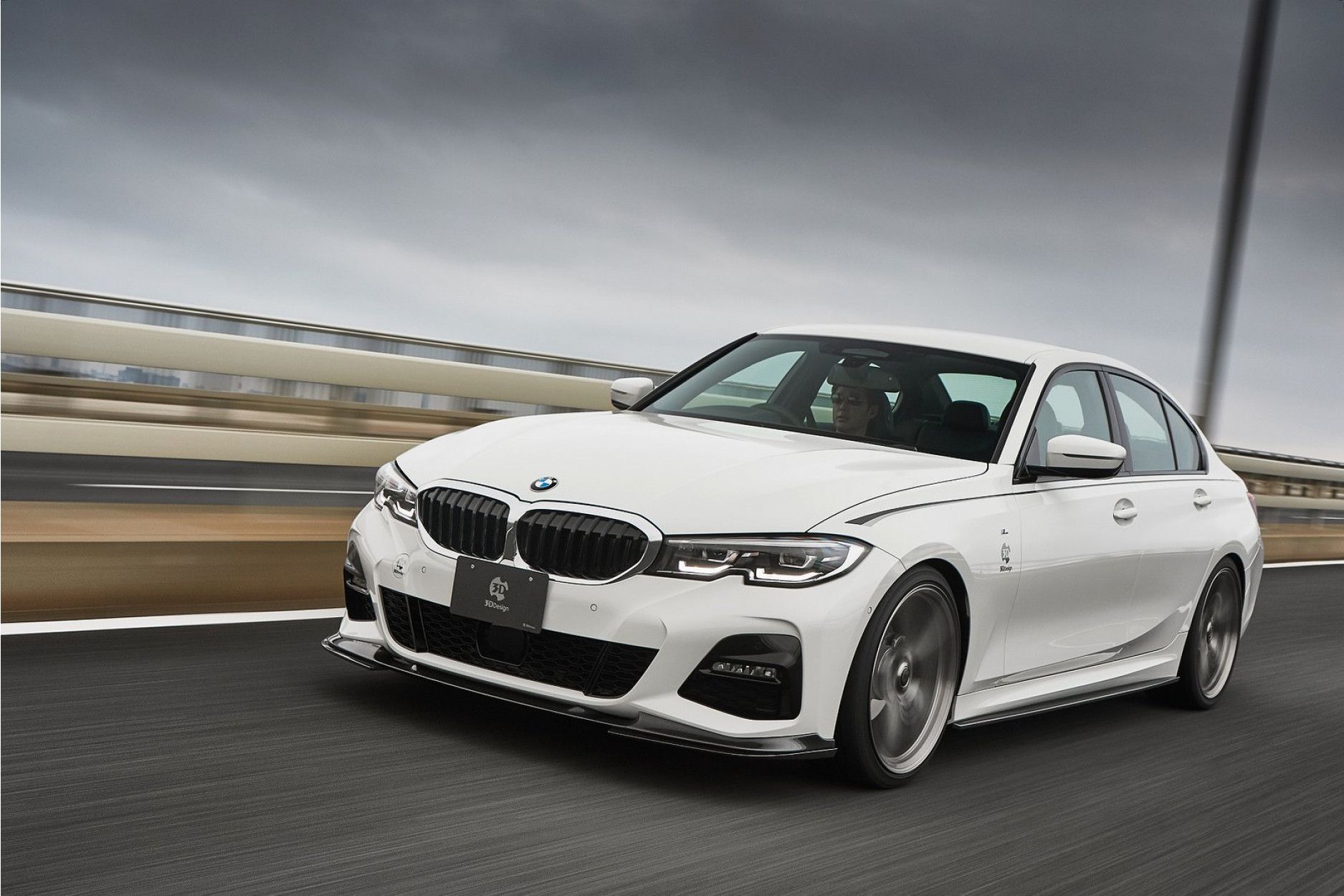 Front lip Carbon | fits BMW 3 Series M-Package incl. M340i/M340d (G20) | 3Design