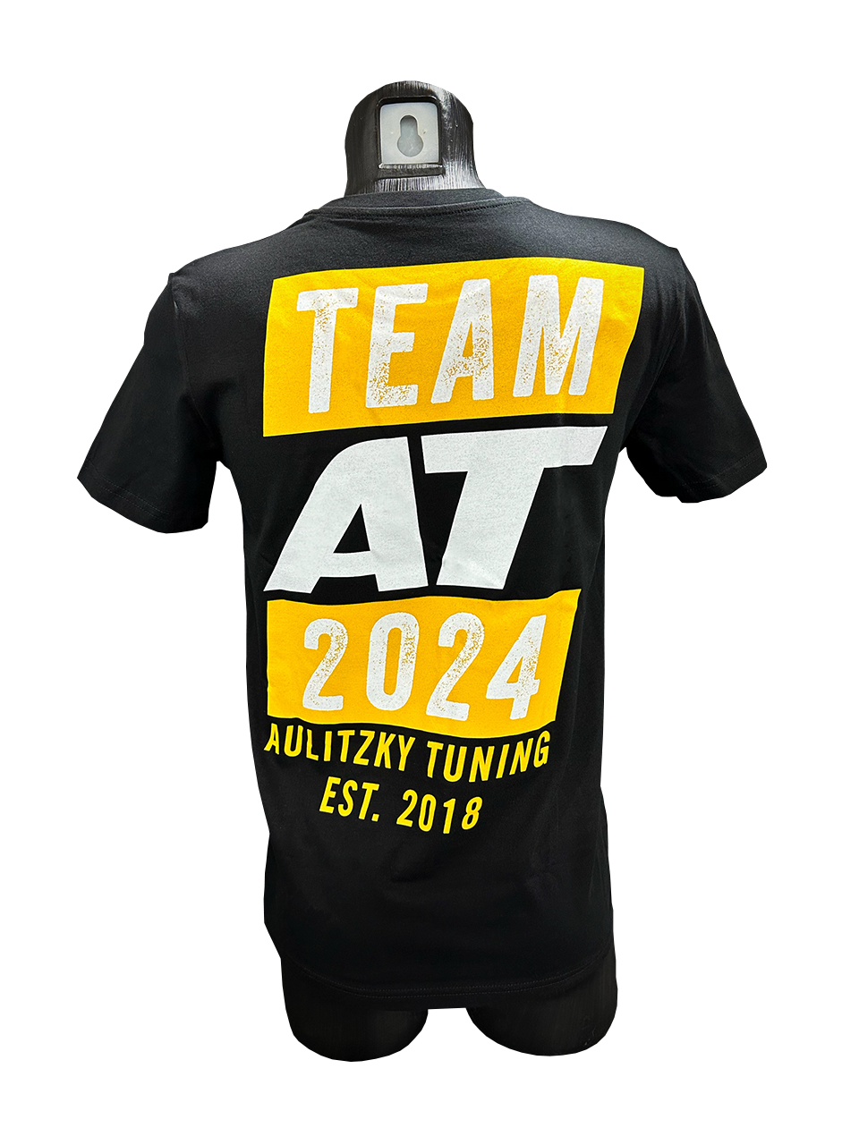 T-Shirt Team Aulitzky Tuning 2024 | black yellow | *LIMITED EDITION*