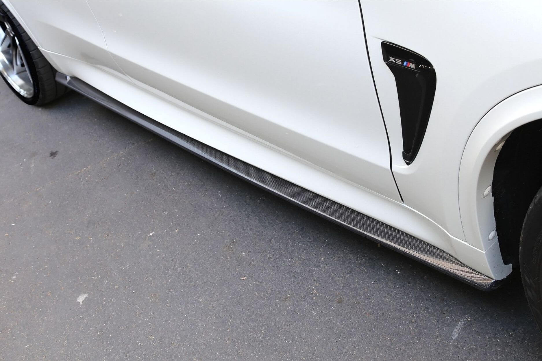 Side skirts Carbon | fits BMW X5M (F85) 575hp S63 | 3DDesign