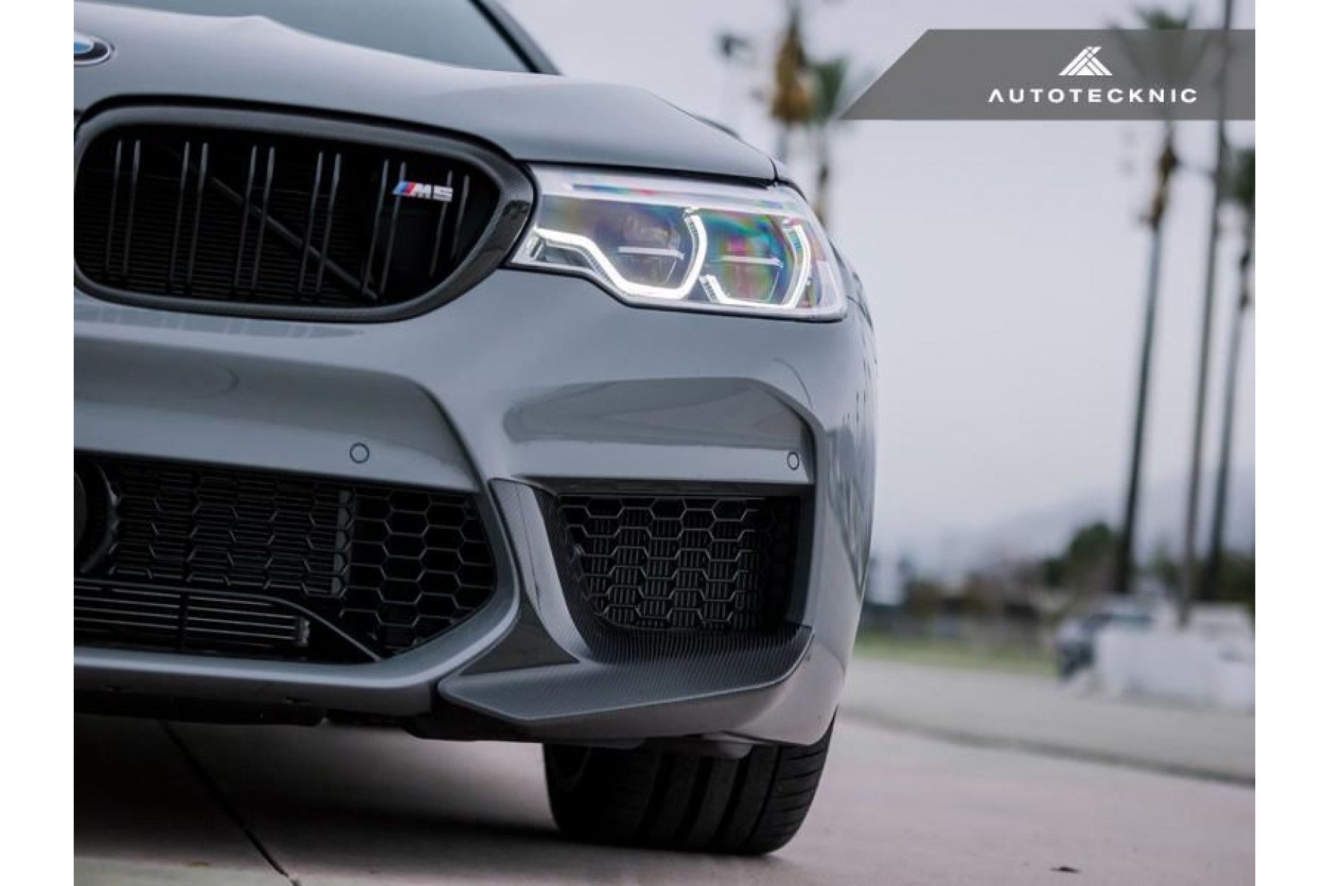 Front splitter Performante Dry Carbon | fits BMW M5 incl. Competition (F90) S63 | AutoTecknic