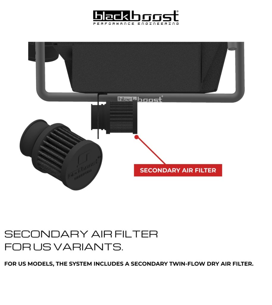 Cold Air Intake System | fits VAG 2.0 TSI | Blackboost