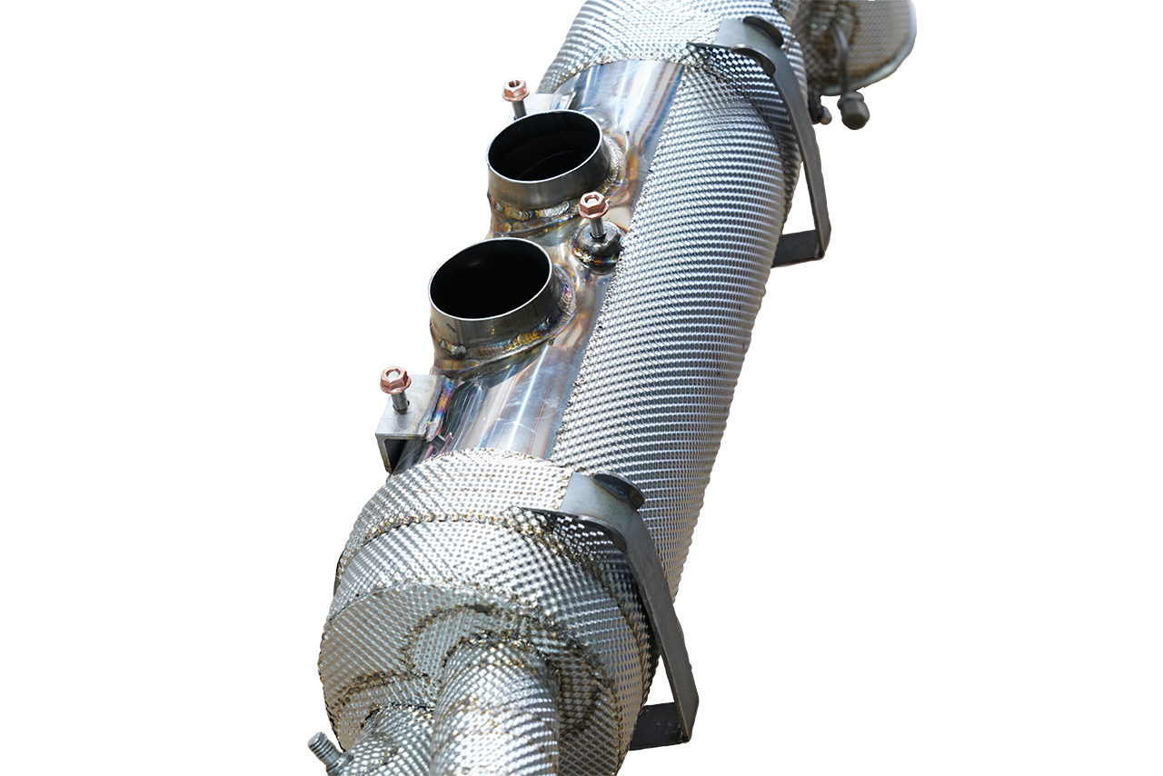 Aulitzky Exhaust | ECE flap sports rear silencer | fits Porsche 911 (992) 4.0 GT3/RS / Speedster 991.2 4.0