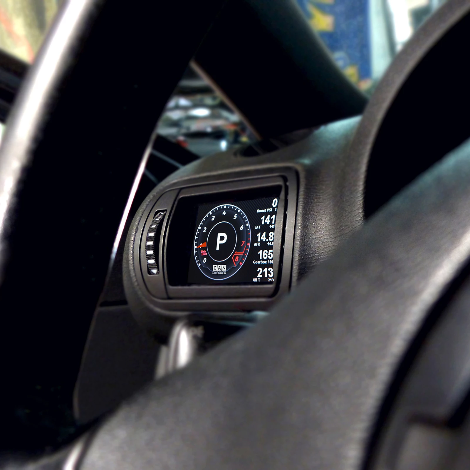 Data display 2.8” MFD28 Gen.2 LHD window side | fits Seat Leon / Cupra (1M) | CANchecked