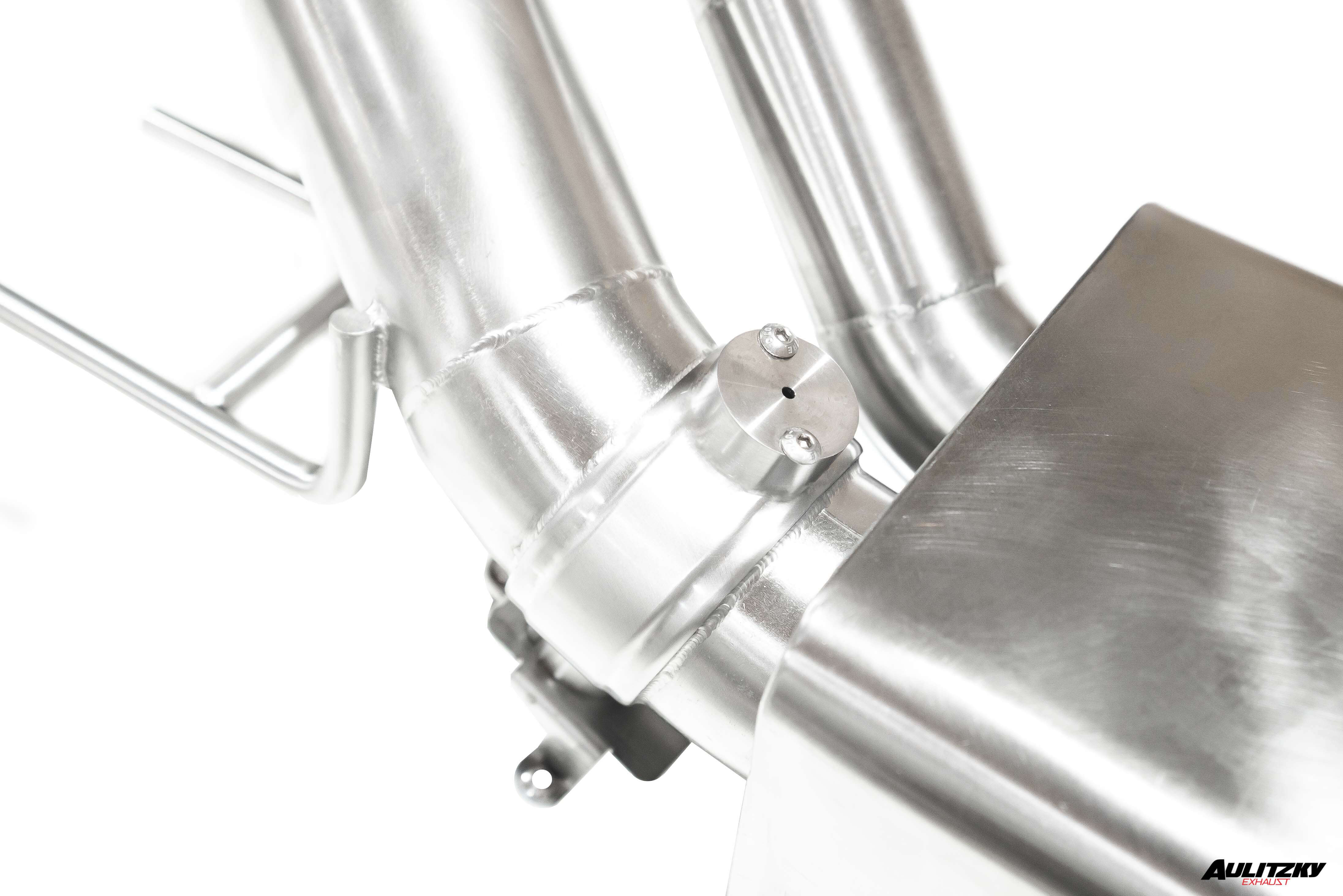 Aulitzky Exhaust | ECE exhaust system 3” (76mm) from OPF with flap control | fits Mercedes-Benz G-Class G63 AMG (W463) 585hp