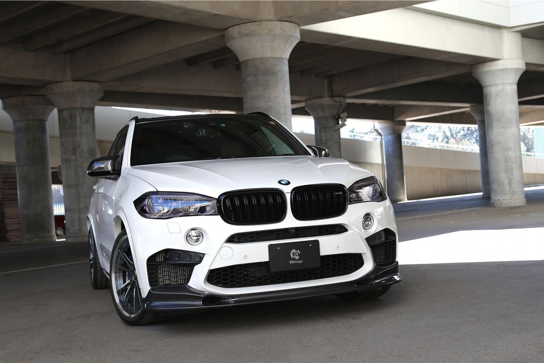 Front lip Carbon | fits BMW X5M (F85) 575hp S63 | 3DDesign