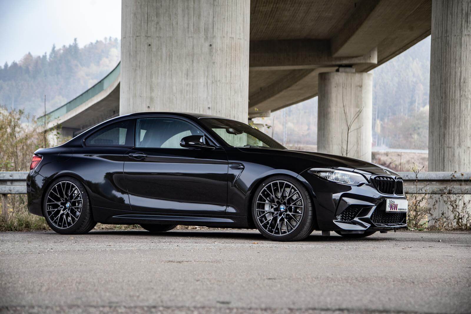 KW V3 coilover suspension inox | fits BMW M2 (F87) Coupé incl. Competition | 352200BH