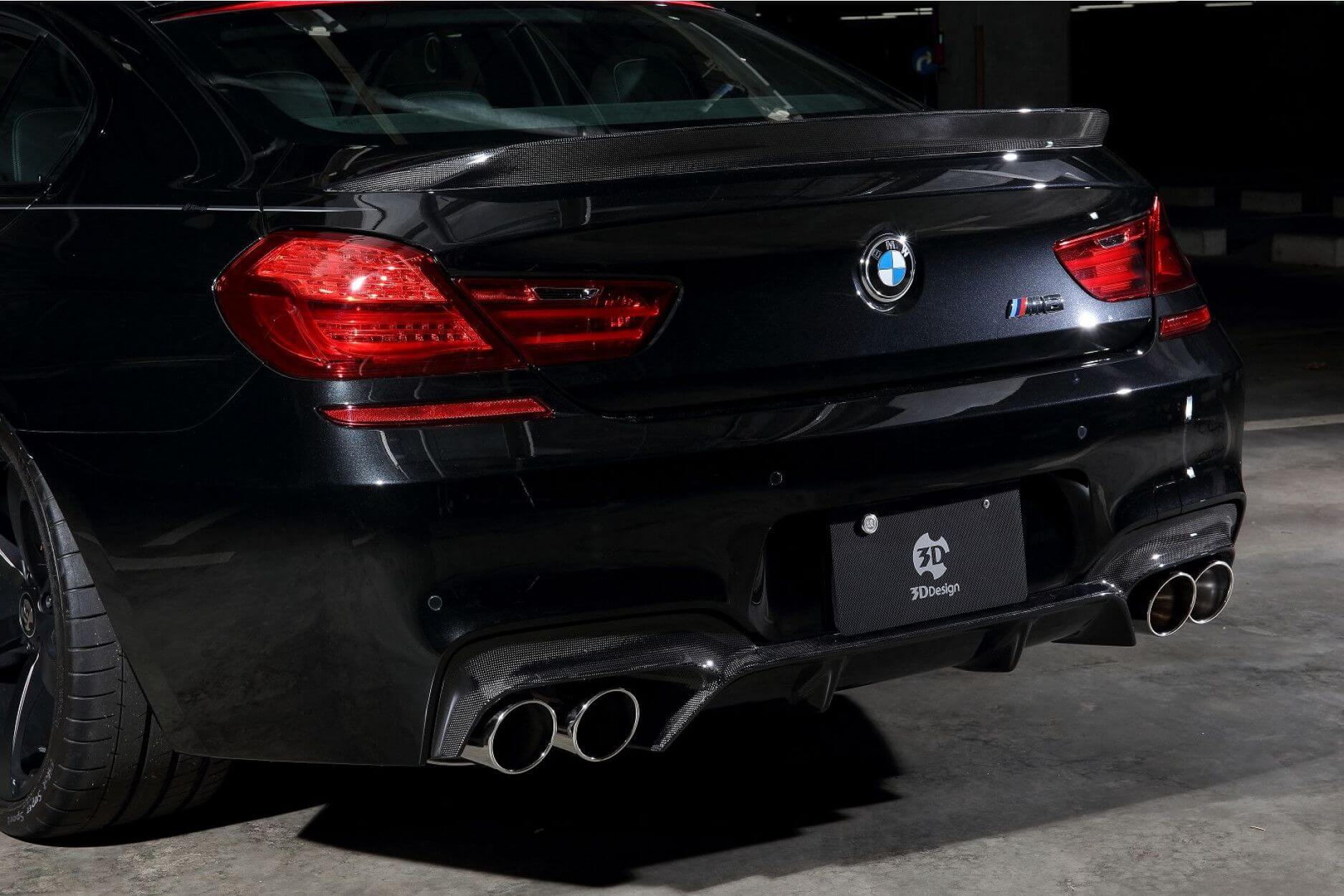 Diffusor Carbon | fits BMW M6 incl. Competition (F06/F12/F13) S63 | 3DDesign