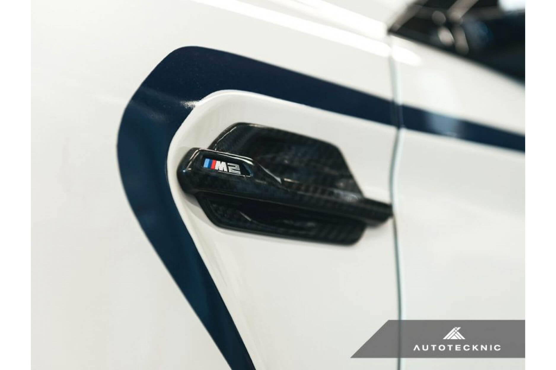 Fender grille Carbon | fits BMW M2 (F87) N55 | AutoTecknic