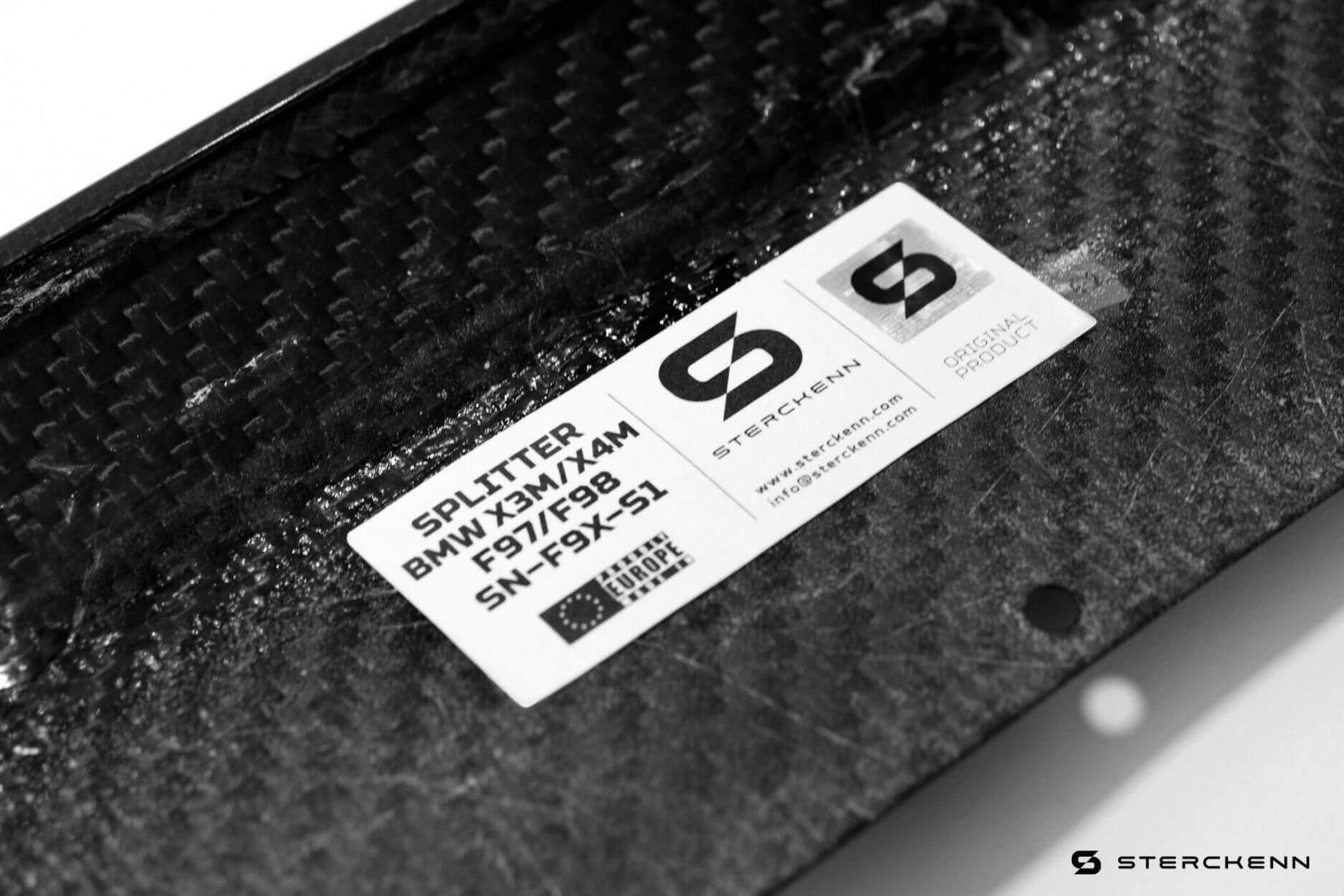 Front lip Carbon | fits BMW X3M/X4M Competition (F97/F98) 510hp S58 | Sterckenn