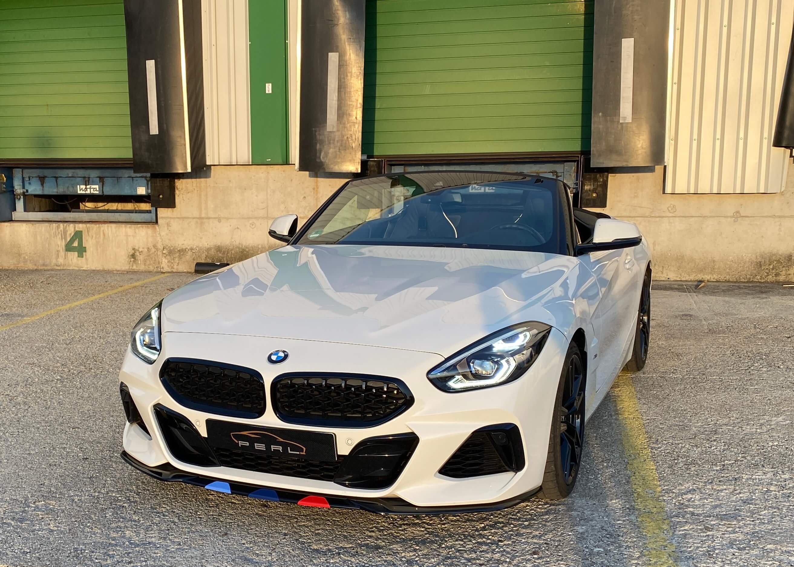 Front spoiler blade carbon | fits BMW Z4 (G29) M-Package | incl. certificate | Pearl-Carbon