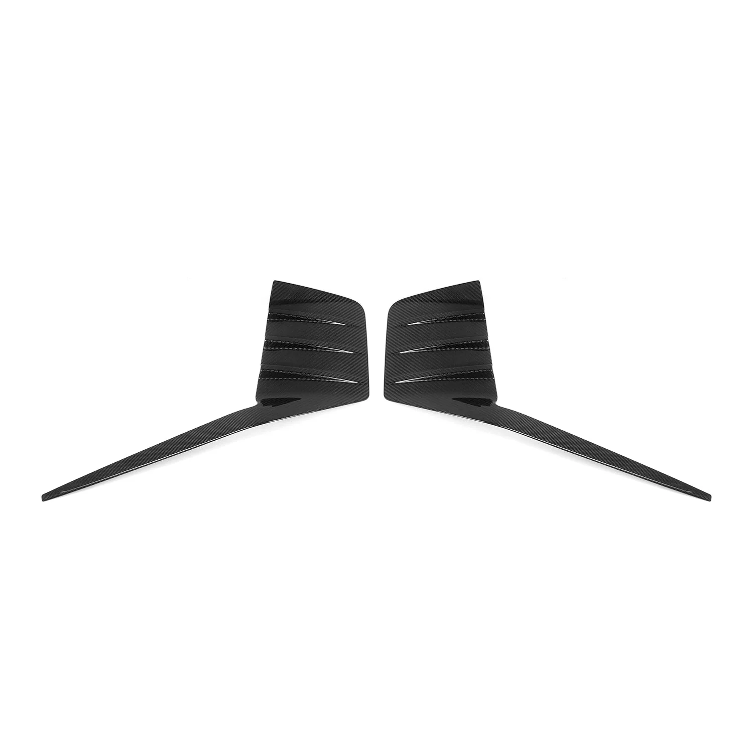 Rear bumper inserts Carbon | fits BMW M2 (G87) S58 | Aulitzky Tuning