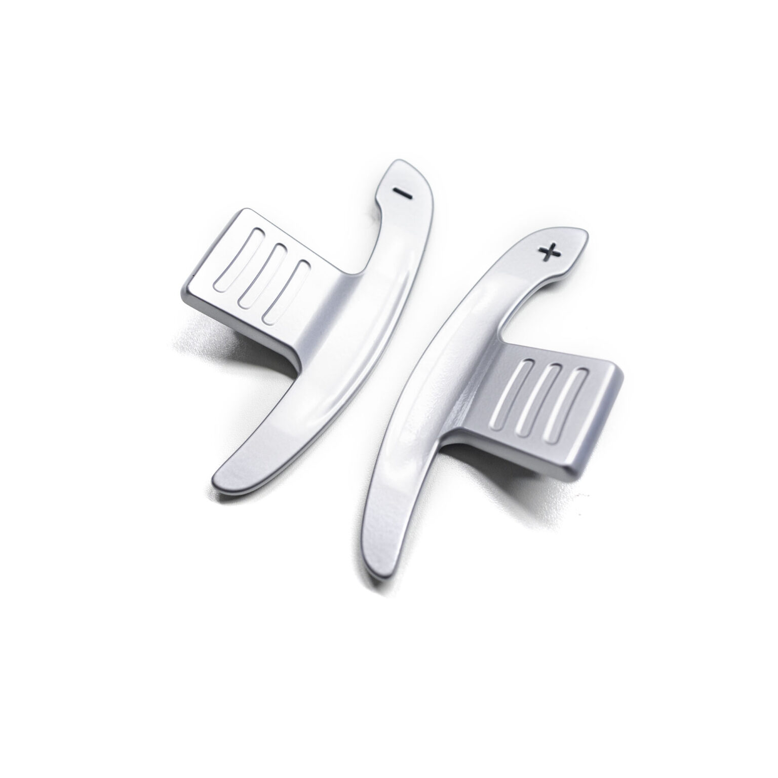 Paddle shifters aluminium silver | fits BMW G-Series, Toyota Supra | PaddleShifterz
