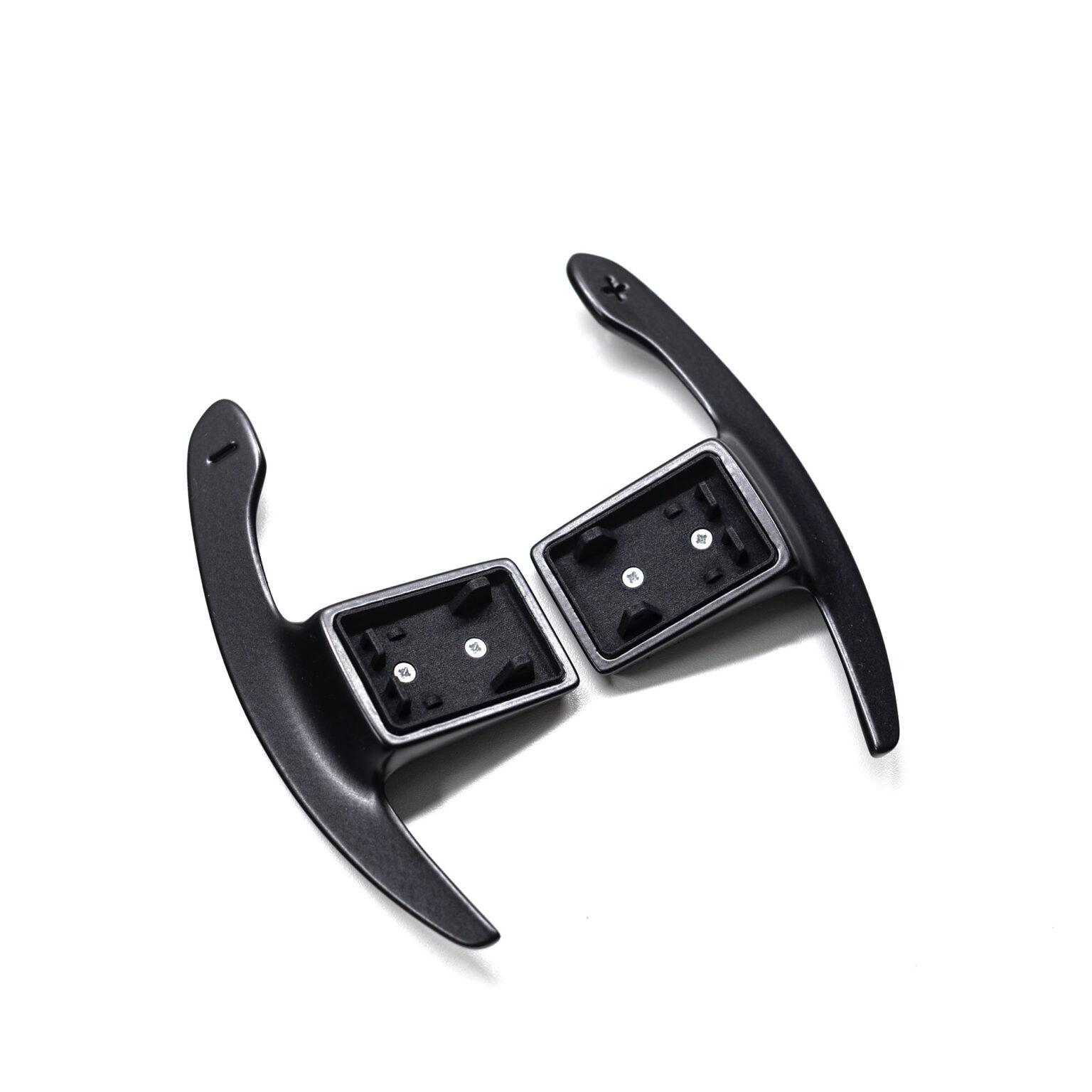 Shift paddles aluminium black matt | fits BMW F-Series | PaddleShifterz