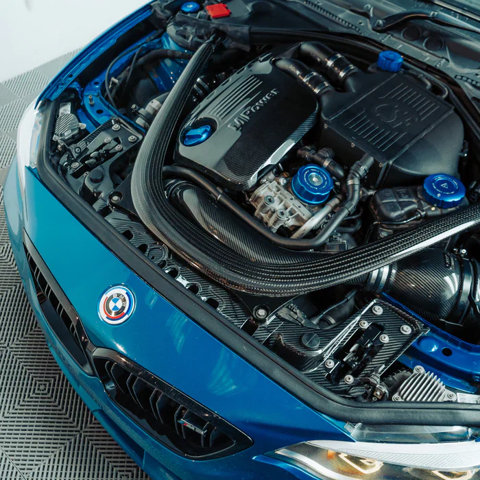 Front Coolant Support Brace Carbon | fits BMW 2er/3er/4er/M2/M3/M4 (F-Series) | Aulitzky Tuning